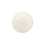 Hermia Juego de Cena Altın Yaldız Tiffany 53 YTKM Blanco y Dorado